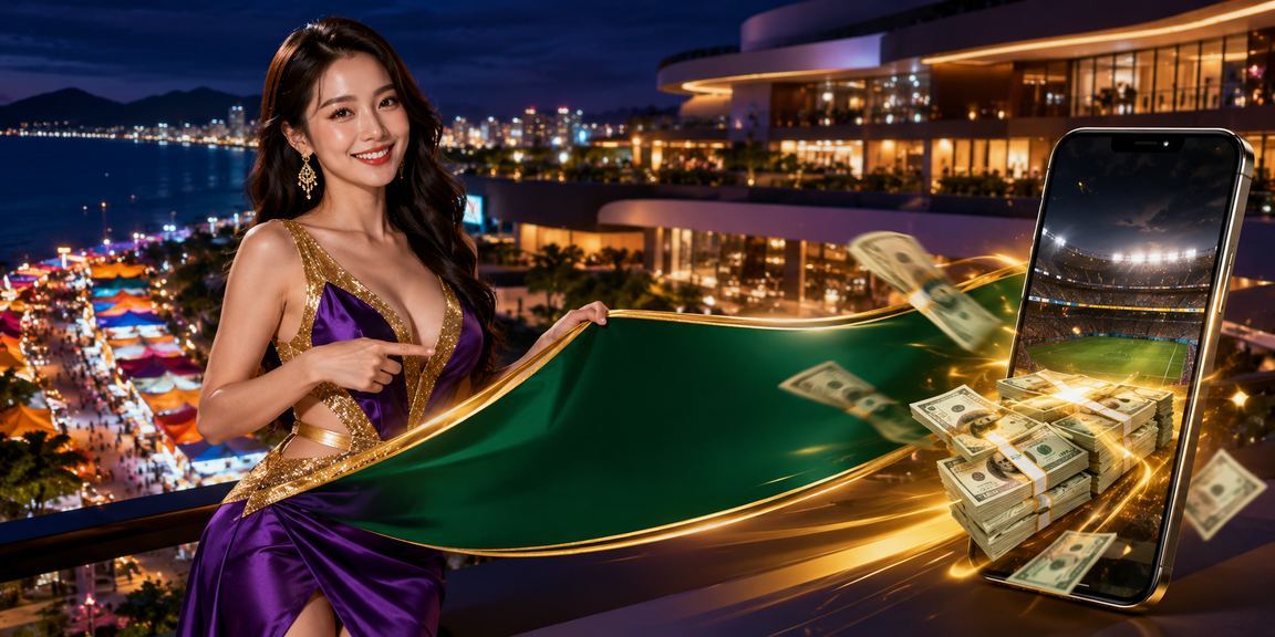 Khung cảnh chợ đêm Nha Trang – nơi người dùng thường kiểm tra ưu đãi voucher trước khi nạp tiền