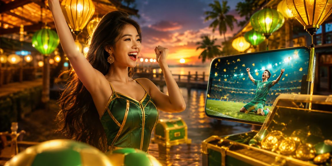 Khung cảnh đêm tại Phú Quốc – người dùng kiểm tra voucher casino trên điện thoại